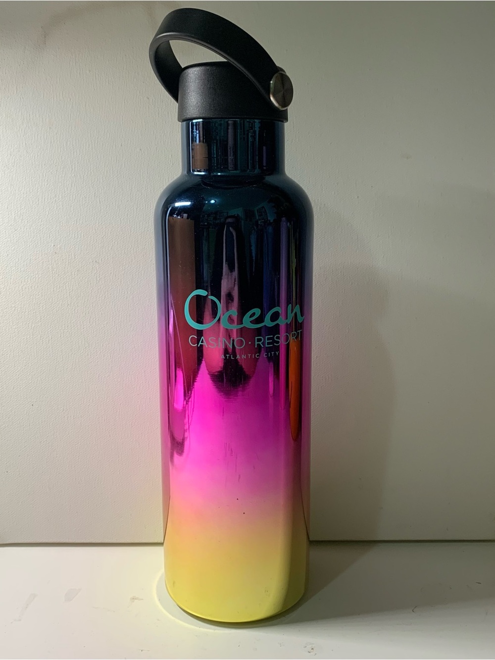 Ocean Casino Resort Atlantic City multicoloured water bottle